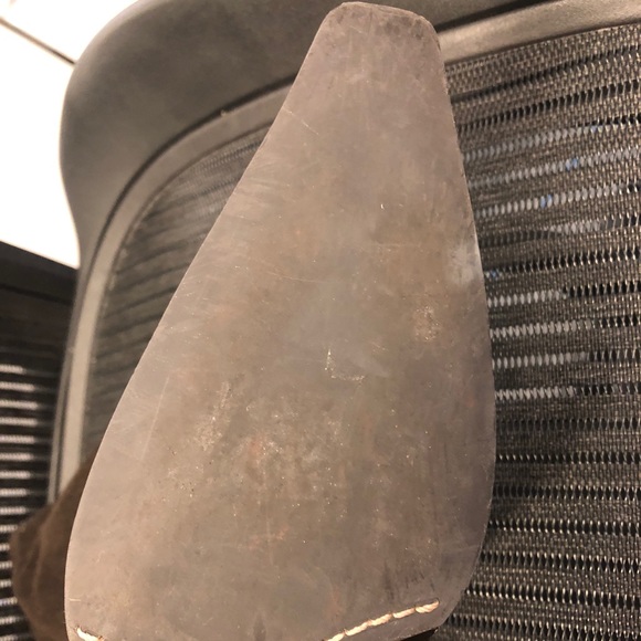 ANTONIO MELANI KNEE HIGH SIDE 1/2 ZIP HEEL BOOT - Picture 7 of 8